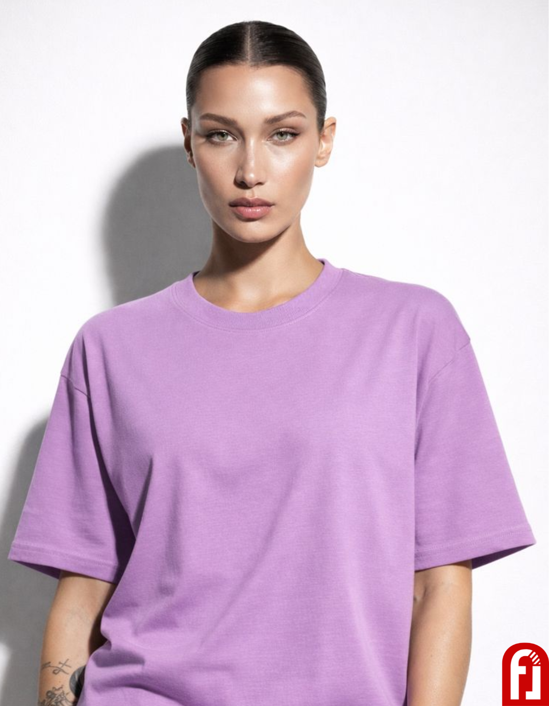 Women’s Oversized T-Shirt 240 GSM | Premium 100% Cotton Relaxed Fit Tee for Women | Soft Heavyweight Streetwear Top