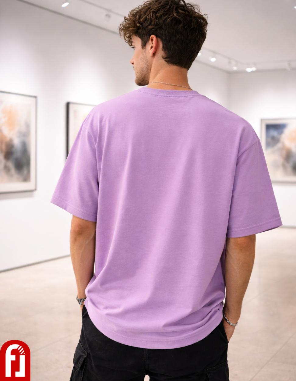 Meow Lovers Oversized T-Shirt – Lavender Luxury Streetwear Tee