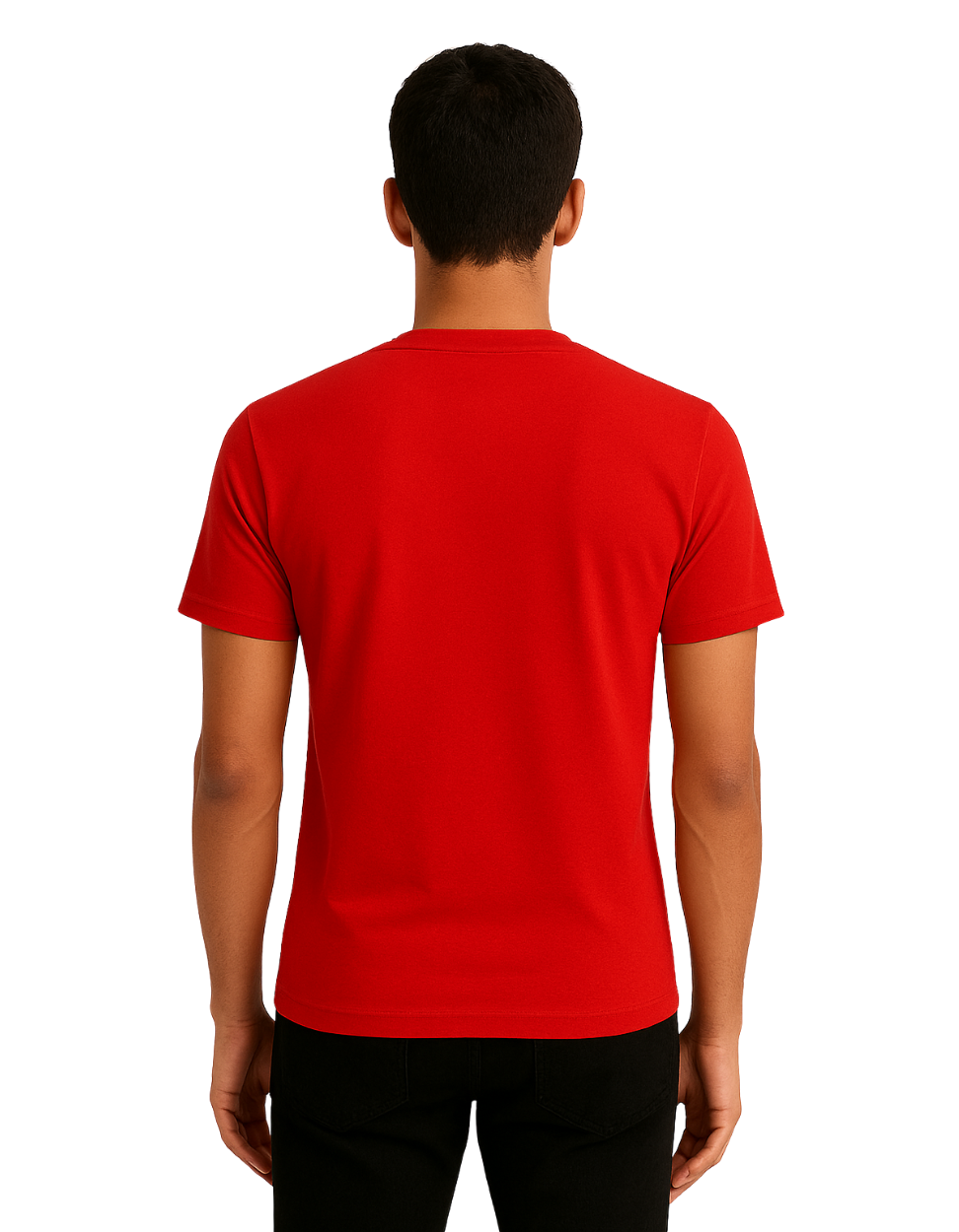 Praise the Lord Cross Graphic T-Shirt – Red