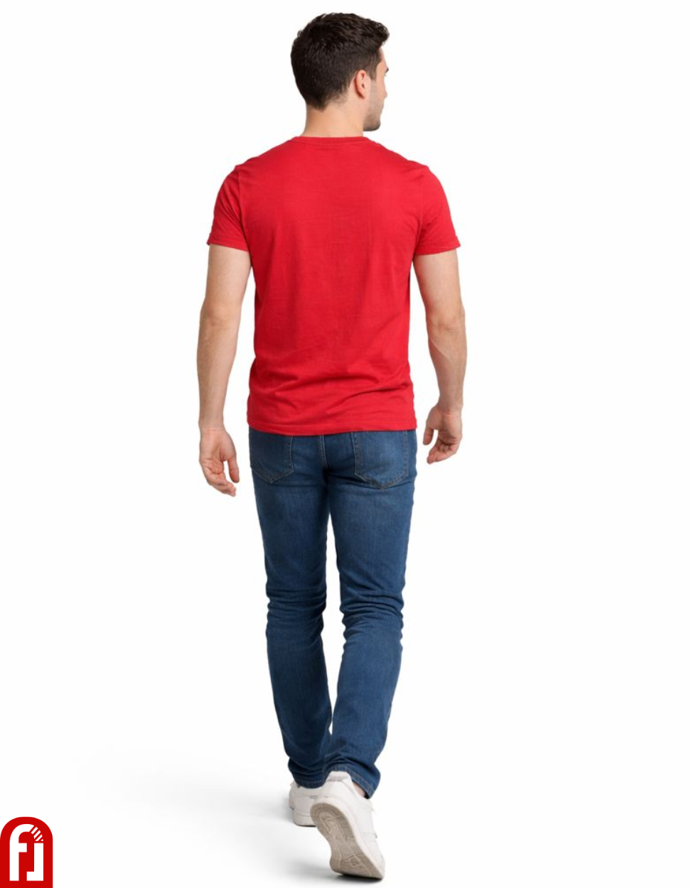 Freshlooms Classic Red Regular-Fit T-Shirt | Premium Cotton | Everyday Essential