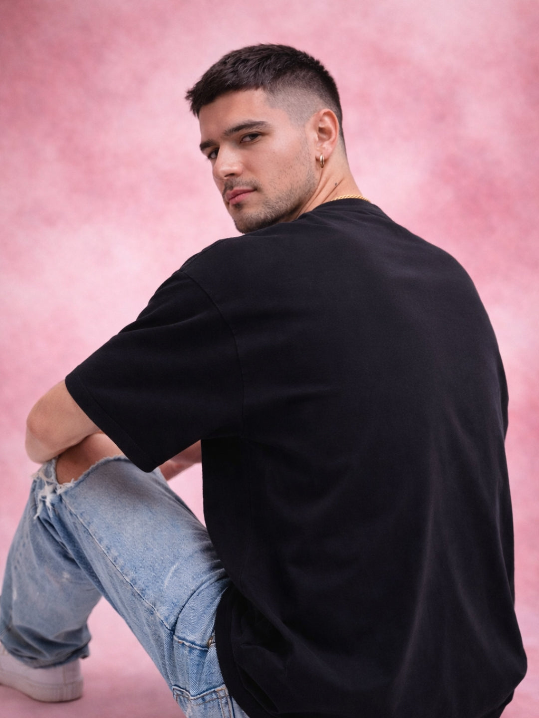 Freshlooms Oversized Graphic T-Shirt – Premium 240 GSM Cotton | Rude Way of Solving Things Edition