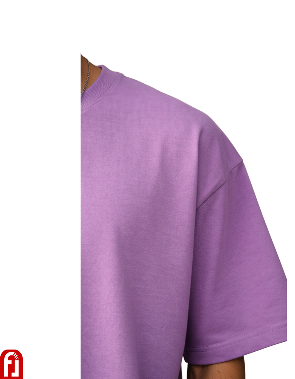 WHY? Oversized T-Shirt – Lavender Emotional Luxury Streetwear Tee