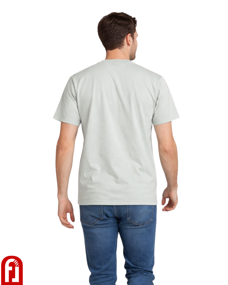 Freshlooms Solid Regular-Fit T-Shirt | Premium Cotton | Minimal Everyday Essential