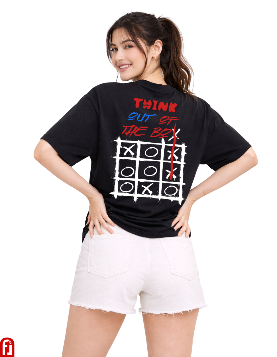Think Out of the Box Tee – No NPC Energy Oversized Fit