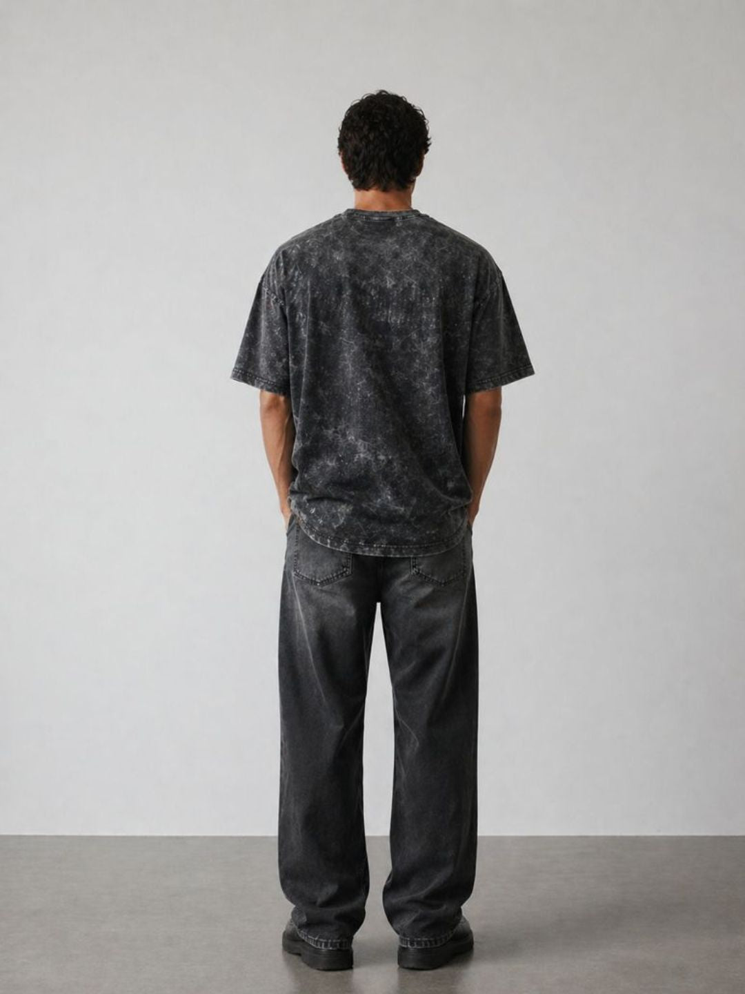 Freshlooms Oversized Stone Wash T-Shirt — Heavyweight Cotton (240 GSM)