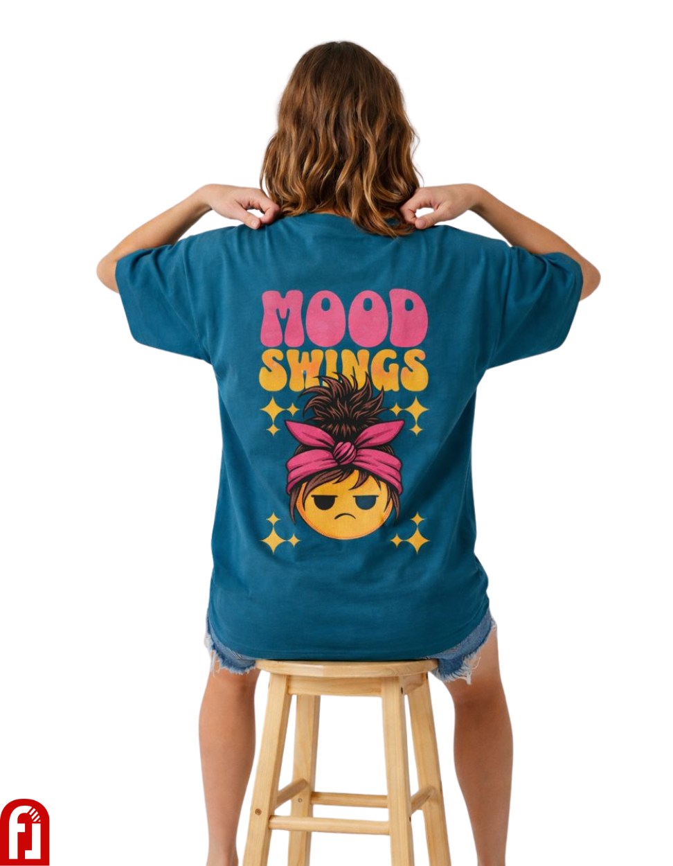 Mood Swings Oversized T-Shirt – Premium Back Print Streetwear Tee