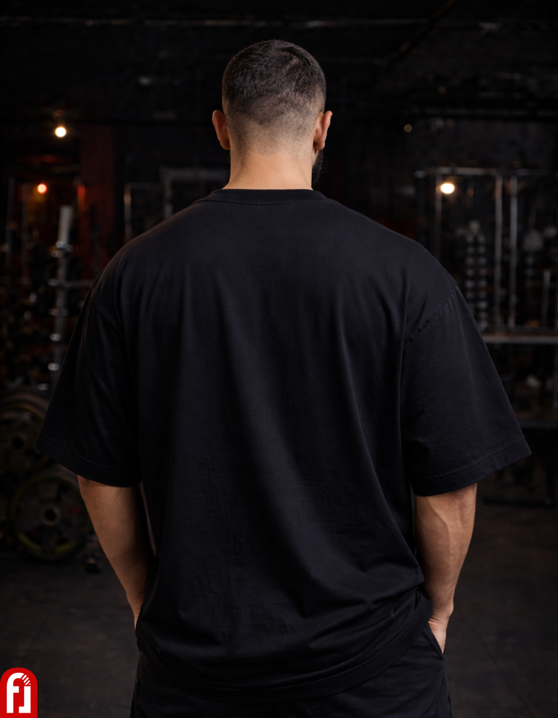 Men’s Warrior Oversized T-Shirt 240 GSM | Premium 100% Cotton Gym & Streetwear Tee
