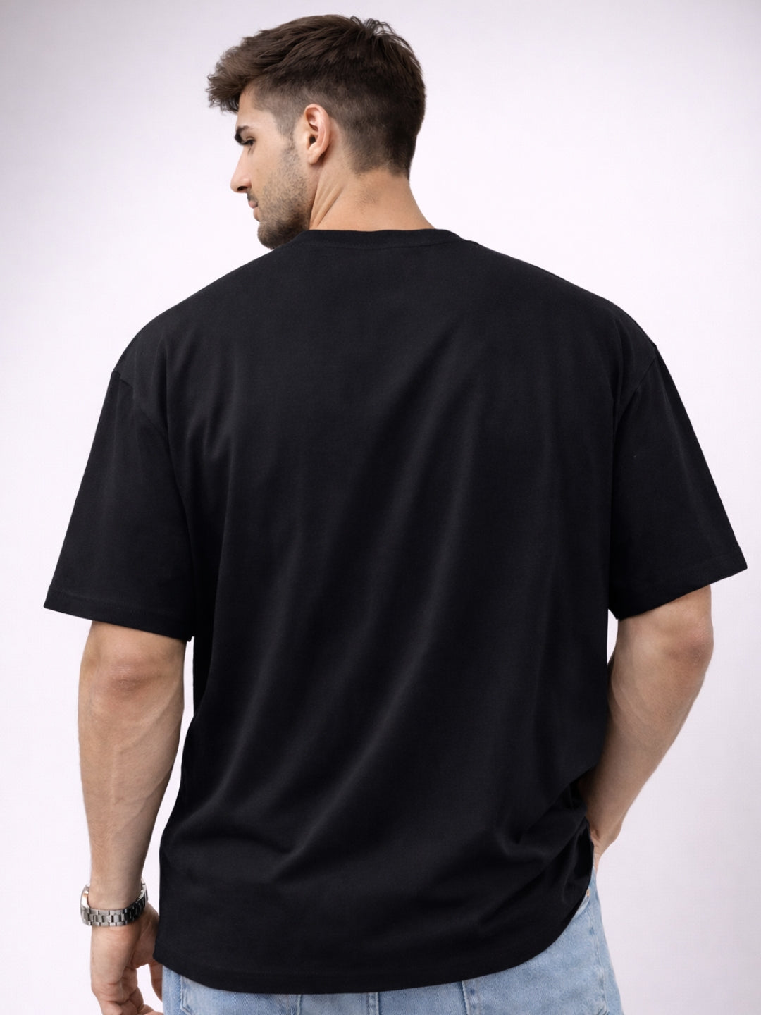 Lift Not Leave Oversized T-Shirt – Black Power Statement Luxury Streetwear