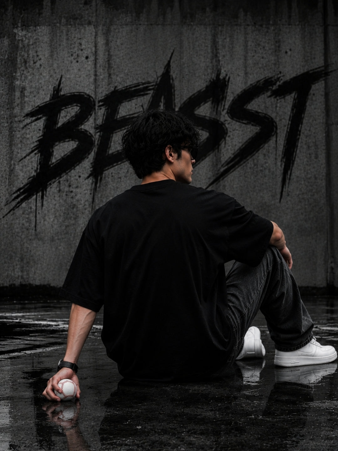 UNLEASH THE BEAST | Built for those who refuse to blend in. | Oversized T Shirt | FRESHLOOMS