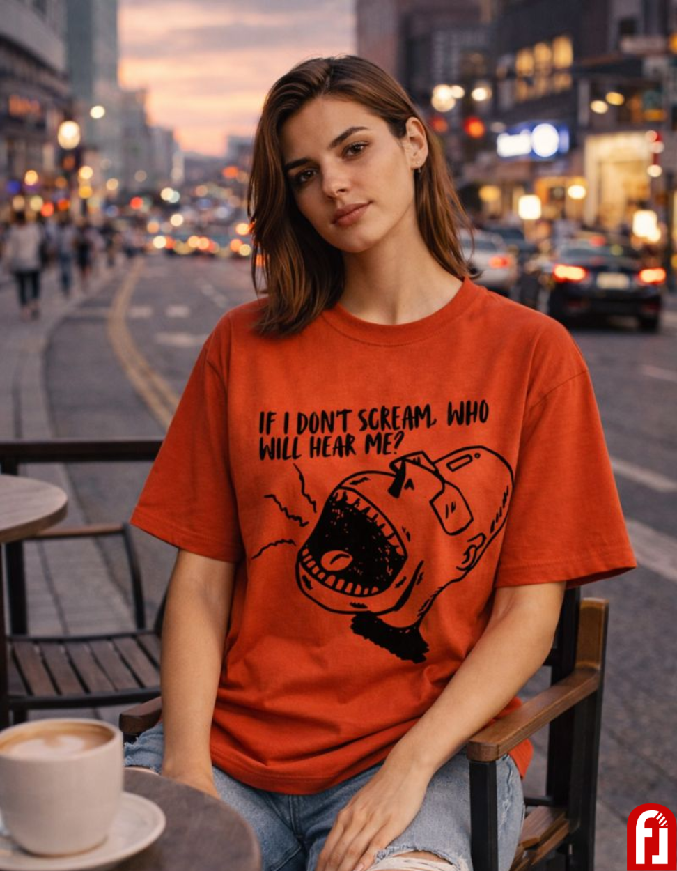 IF I DON’T SCREAM Oversized T-Shirt – Premium Graphic Streetwear