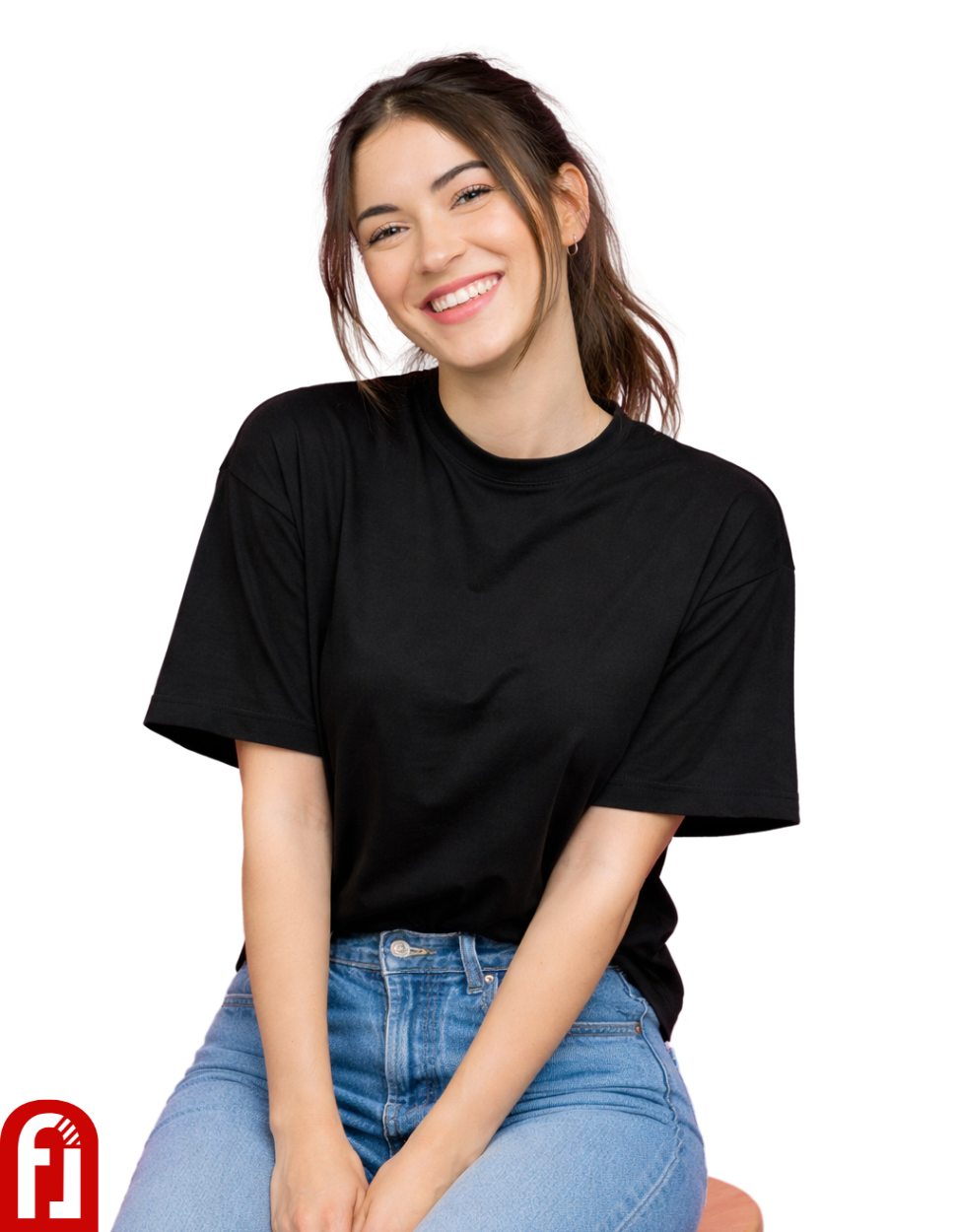 Essential Noir Oversized T-Shirt – Premium Minimal Luxury Fit