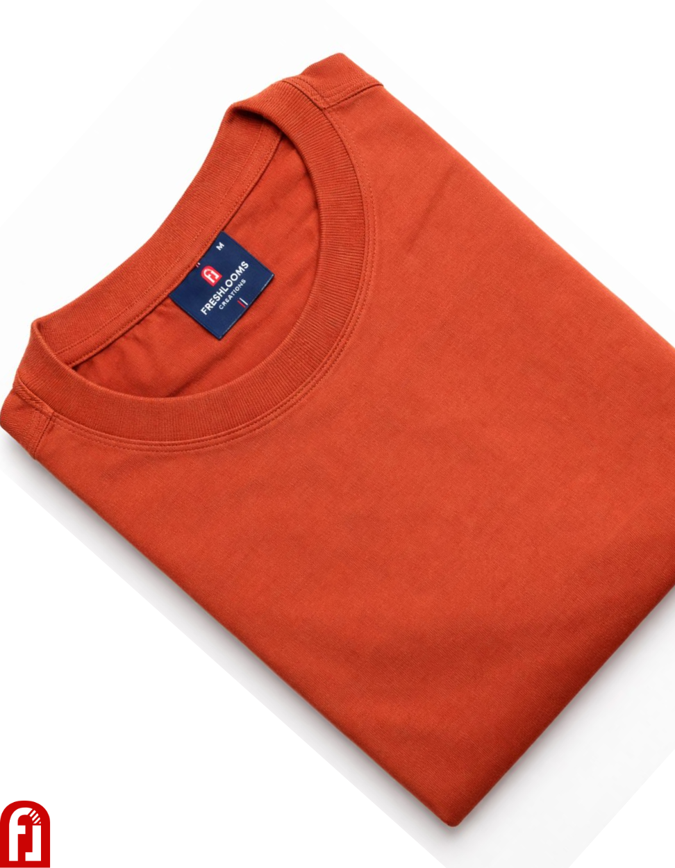 Premium Oversized T-Shirt 240 GSM – Burnt Orange Heavyweight Cotton Essential