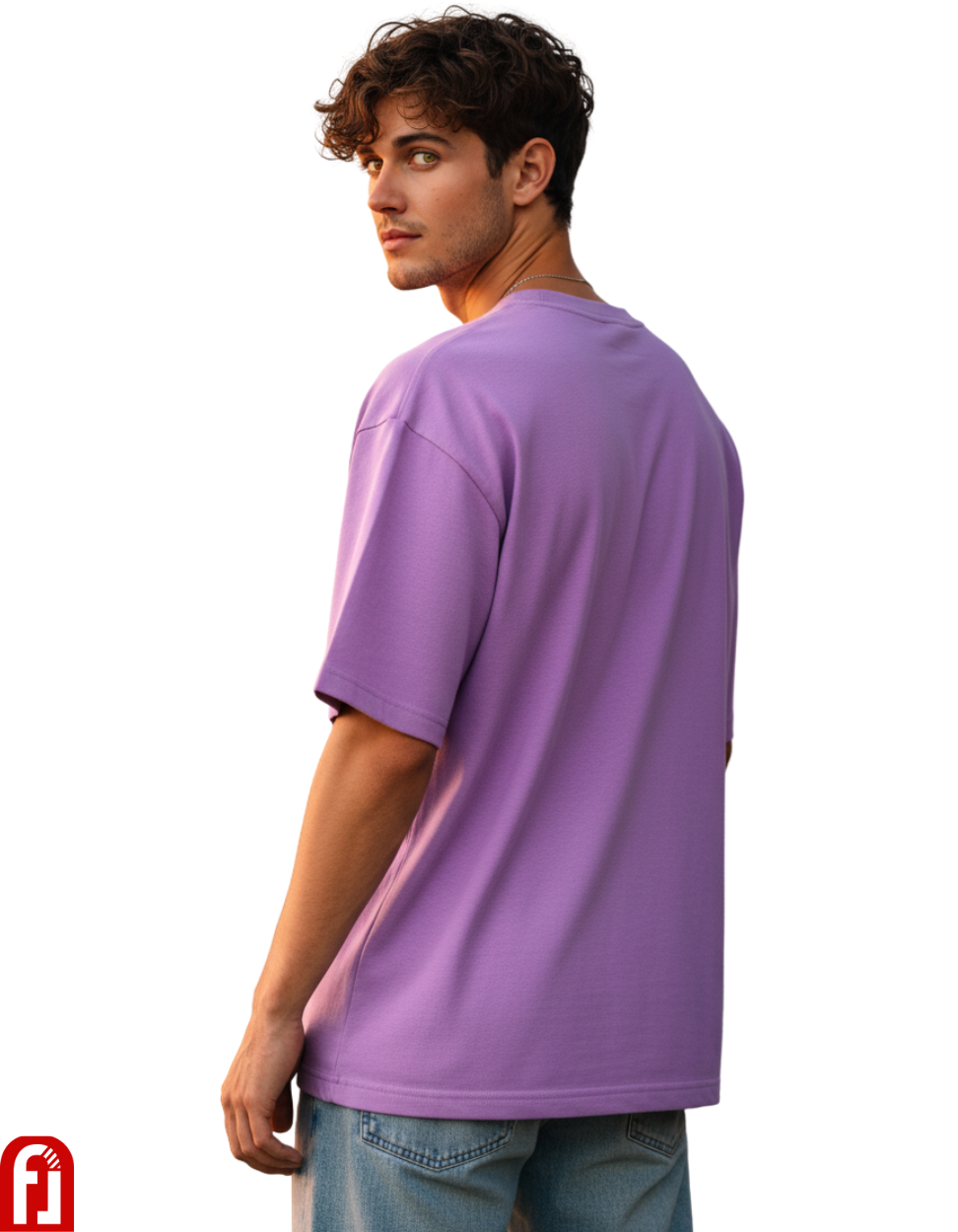 WHY? Oversized T-Shirt – Lavender Emotional Luxury Streetwear Tee