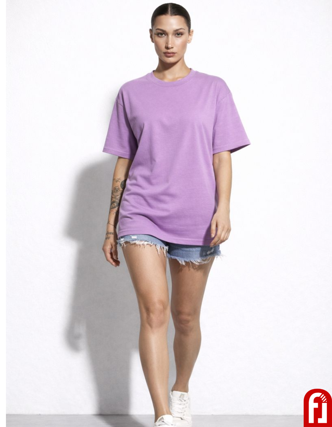 Women’s Oversized T-Shirt 240 GSM | Premium 100% Cotton Relaxed Fit Tee for Women | Soft Heavyweight Streetwear Top