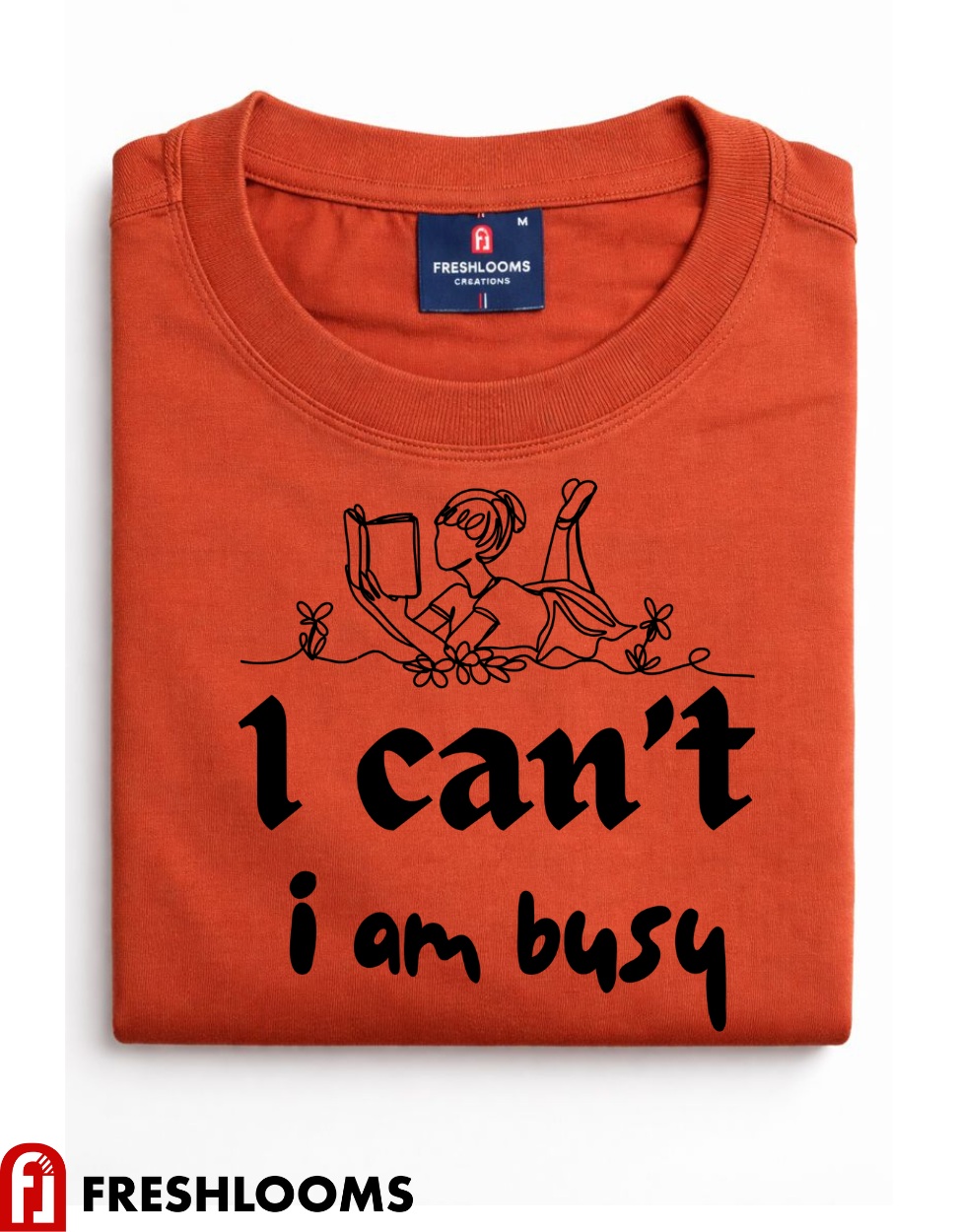 I Can’t, I’m Busy – Premium Oversized Cotton T-Shirt