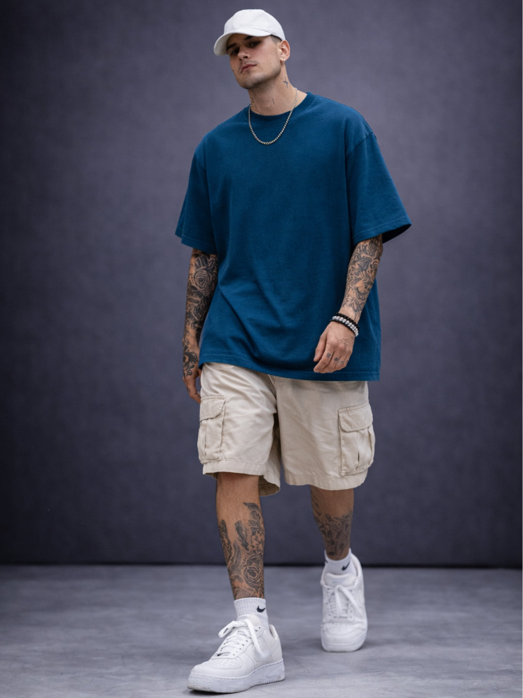 Freshlooms Your Time Is Now Oversized T-Shirt | 240 GSM Premium Cotton | STREETWEAR