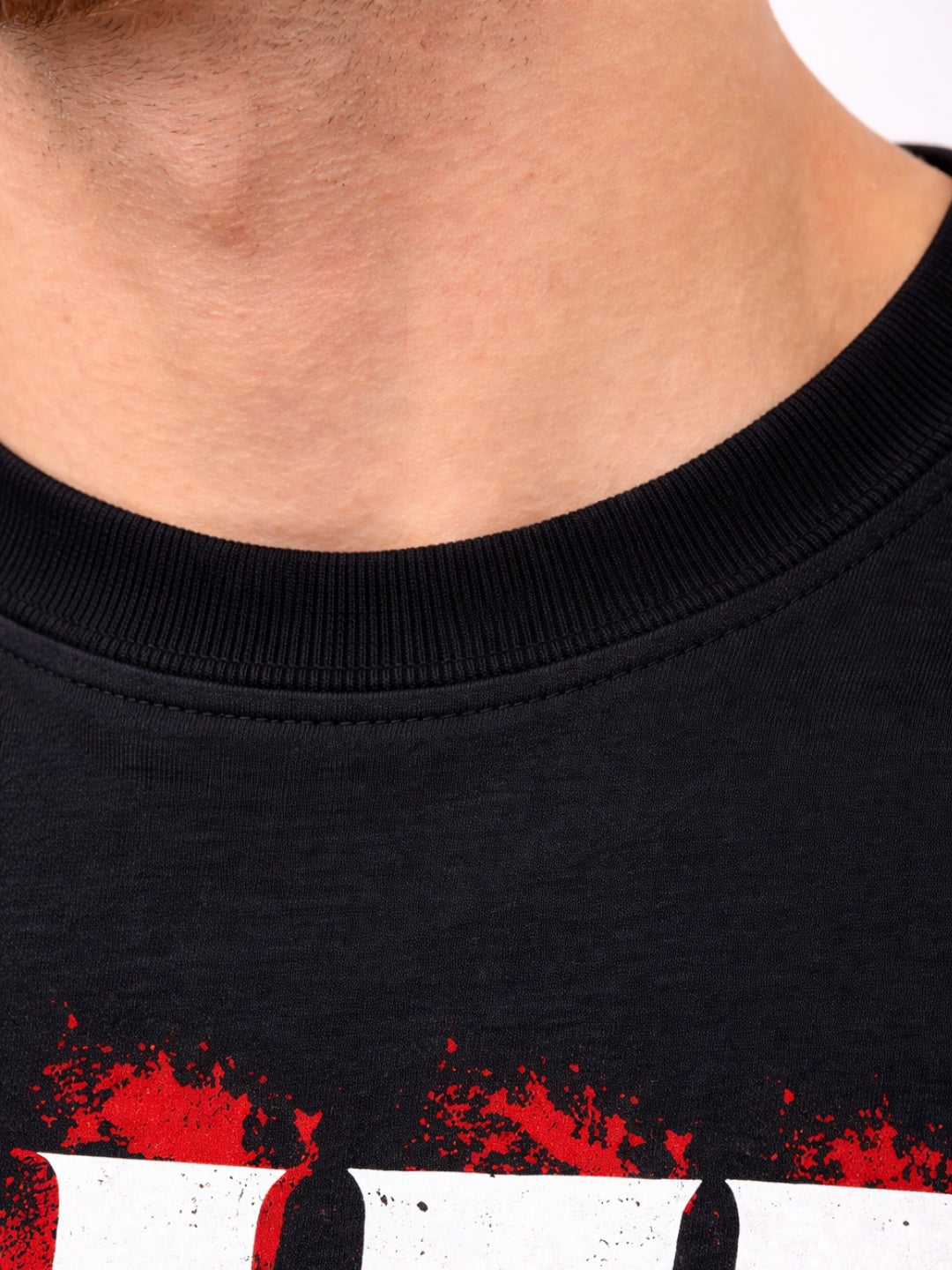 Lift Not Leave Oversized T-Shirt – Black Power Statement Luxury Streetwear