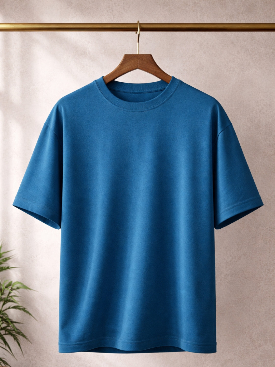 Azure Essential Oversized T-Shirt – Premium Minimal Luxury Tee